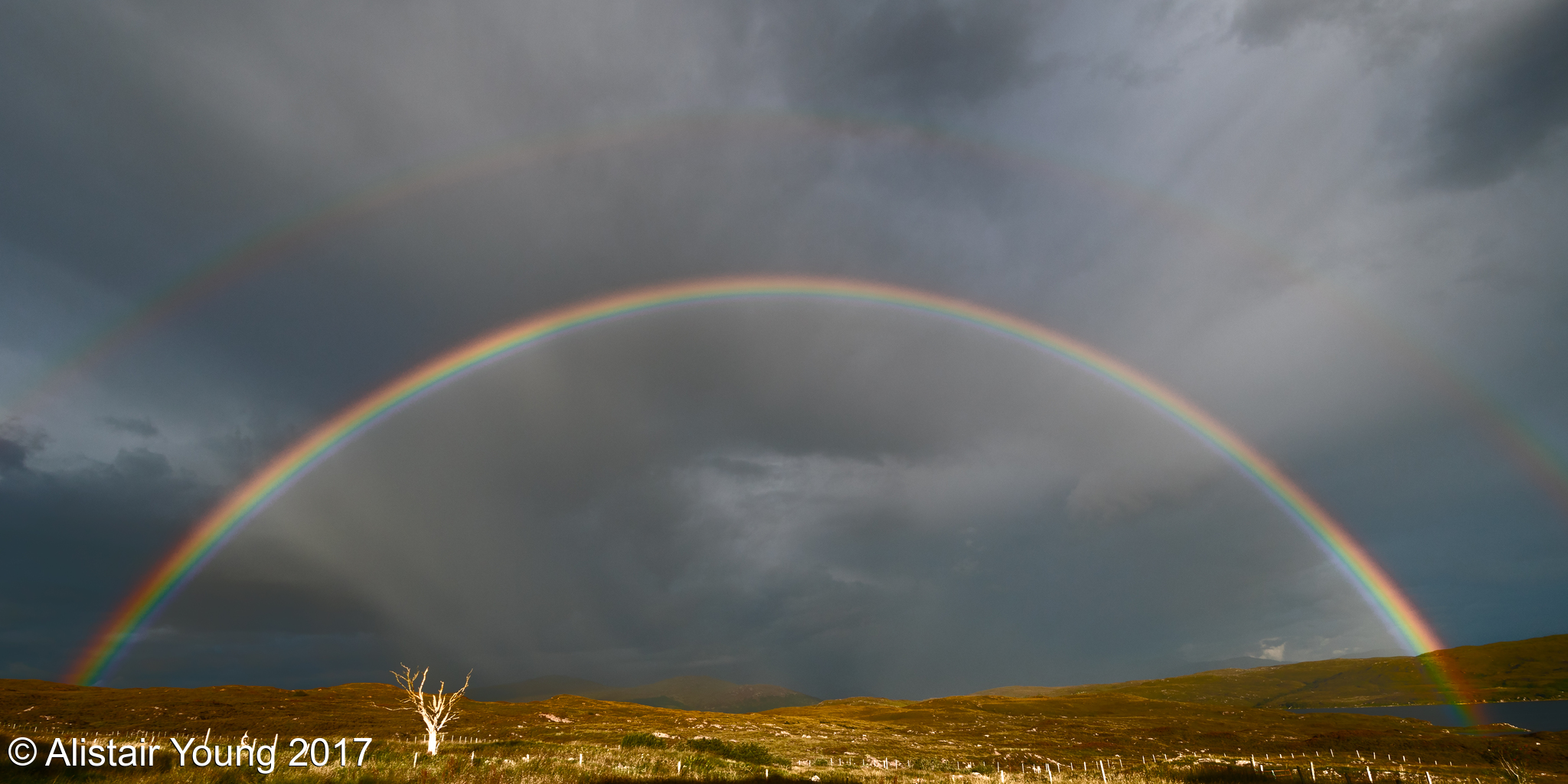 South Skye double rainbow