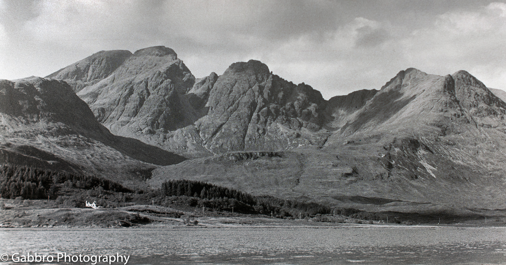 Blaven from Torrin on the Isle of Skye, Minolta XG-M, Ilford Delta 400