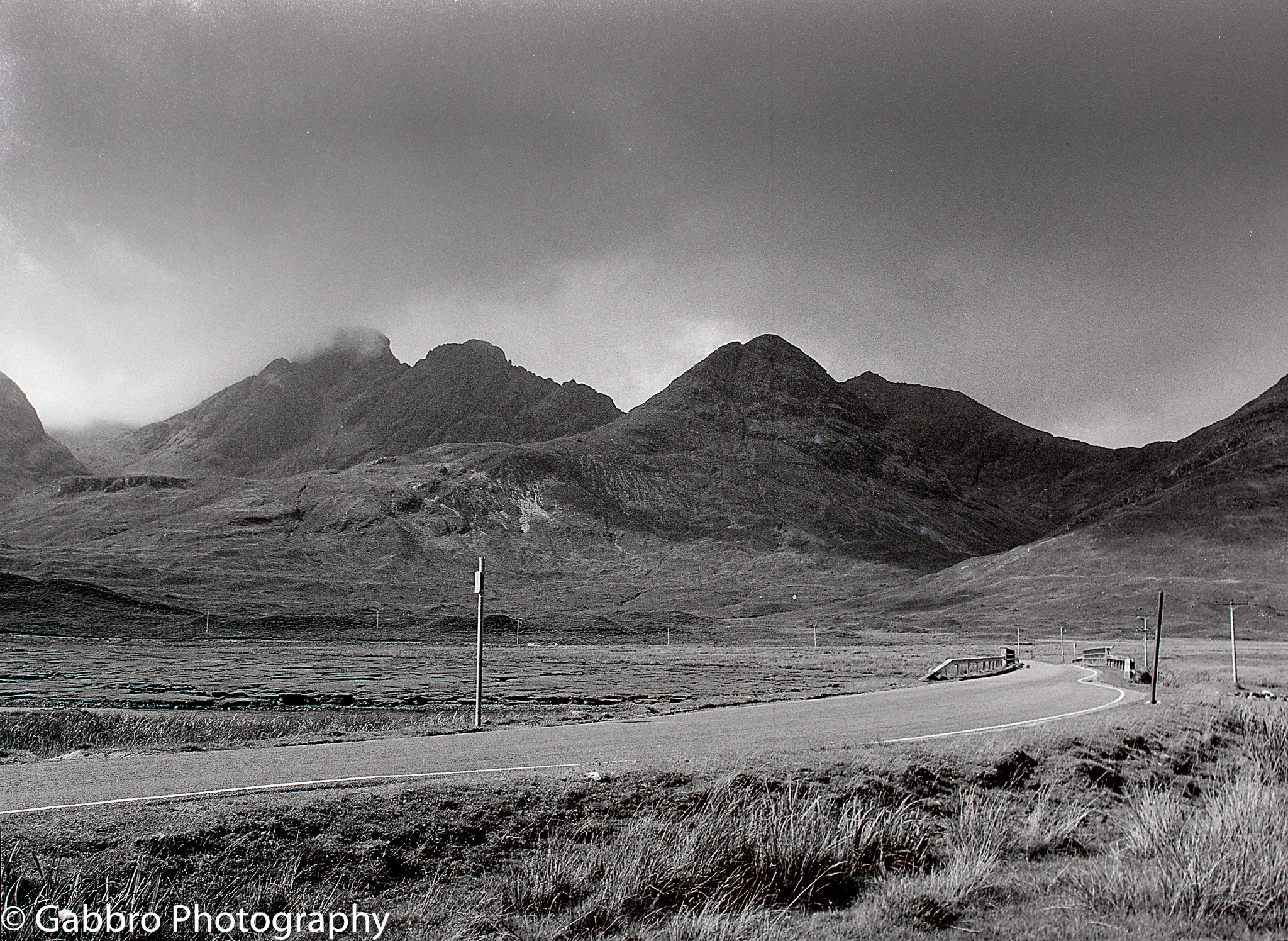 Sgurr nan Each on the Isle of Skye, Bronica 645, Ilford Delta 400